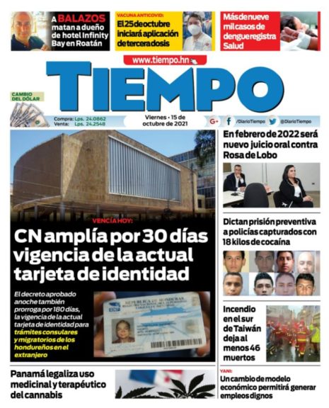 15 octubre 2021