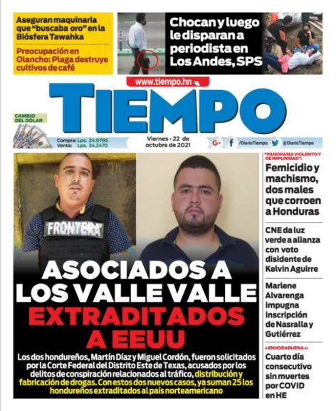 22 octubre 2021