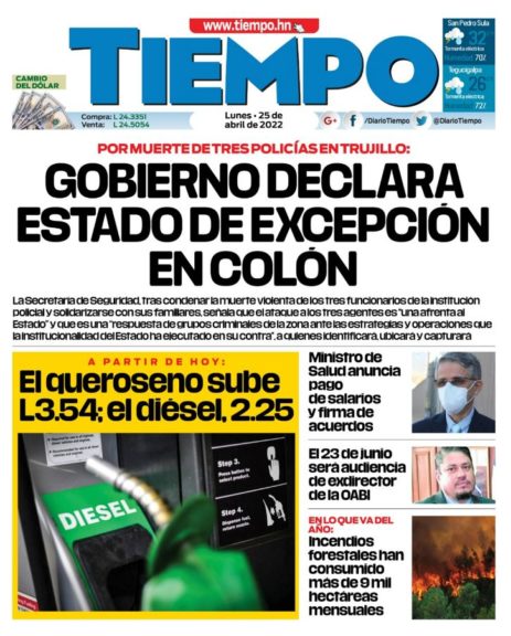 25 abril 2022