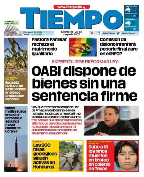25 mayo 2022