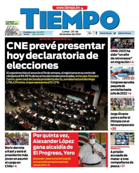 20 diciembre 2021