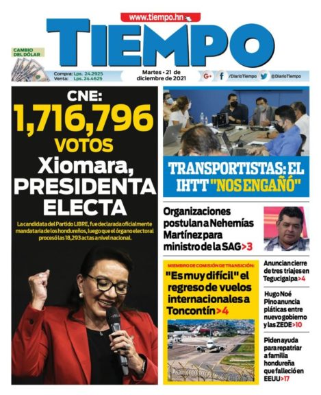 21 diciembre 2021